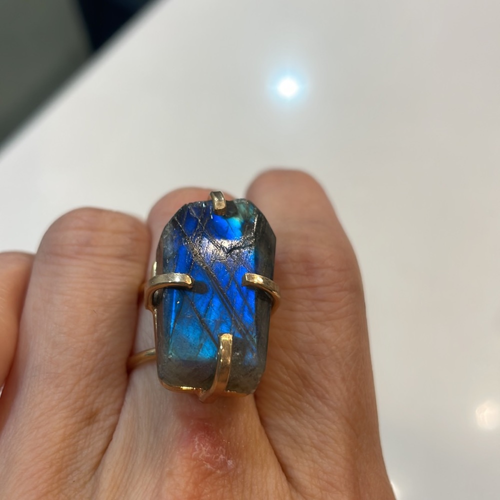 RESERVED - 3 CRYSTAL RING BUNDLE - Picture 7 of 7